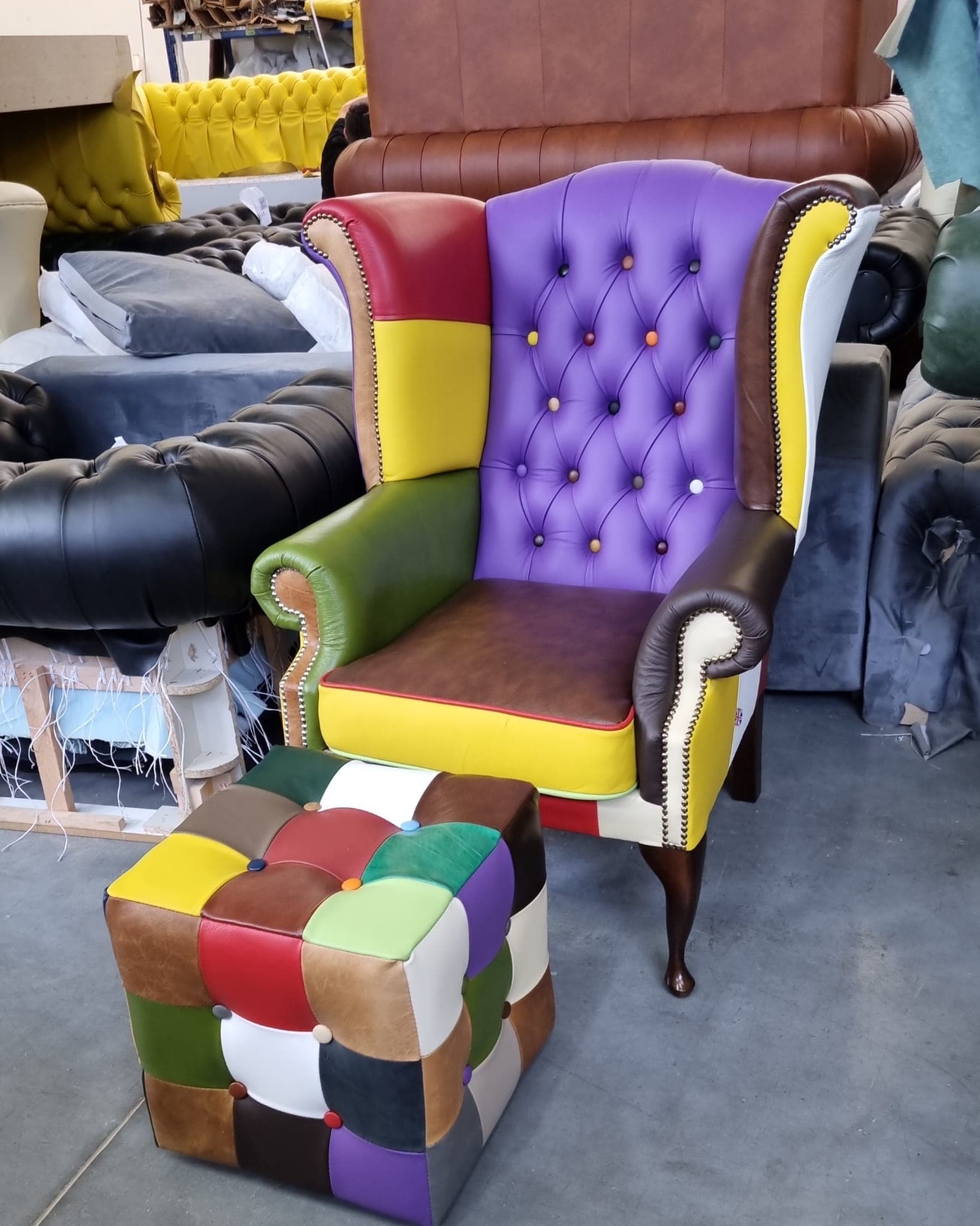 Chesterfield — realizacja Betti Meble