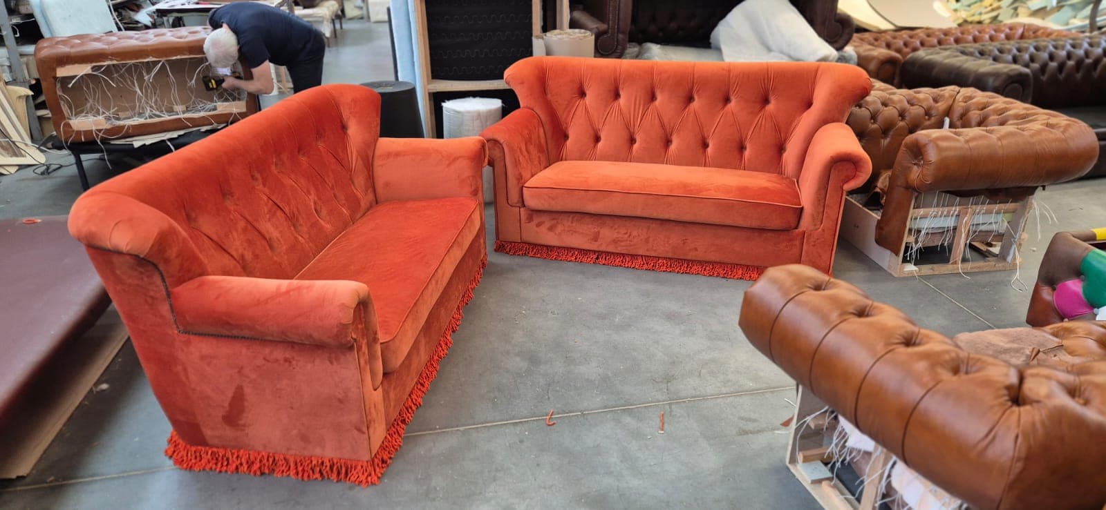 Chesterfield — realizacja Betti Meble