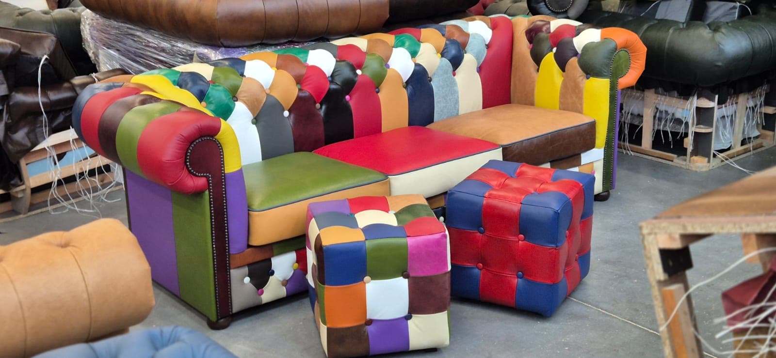 Chesterfield — realizacja Betti Meble